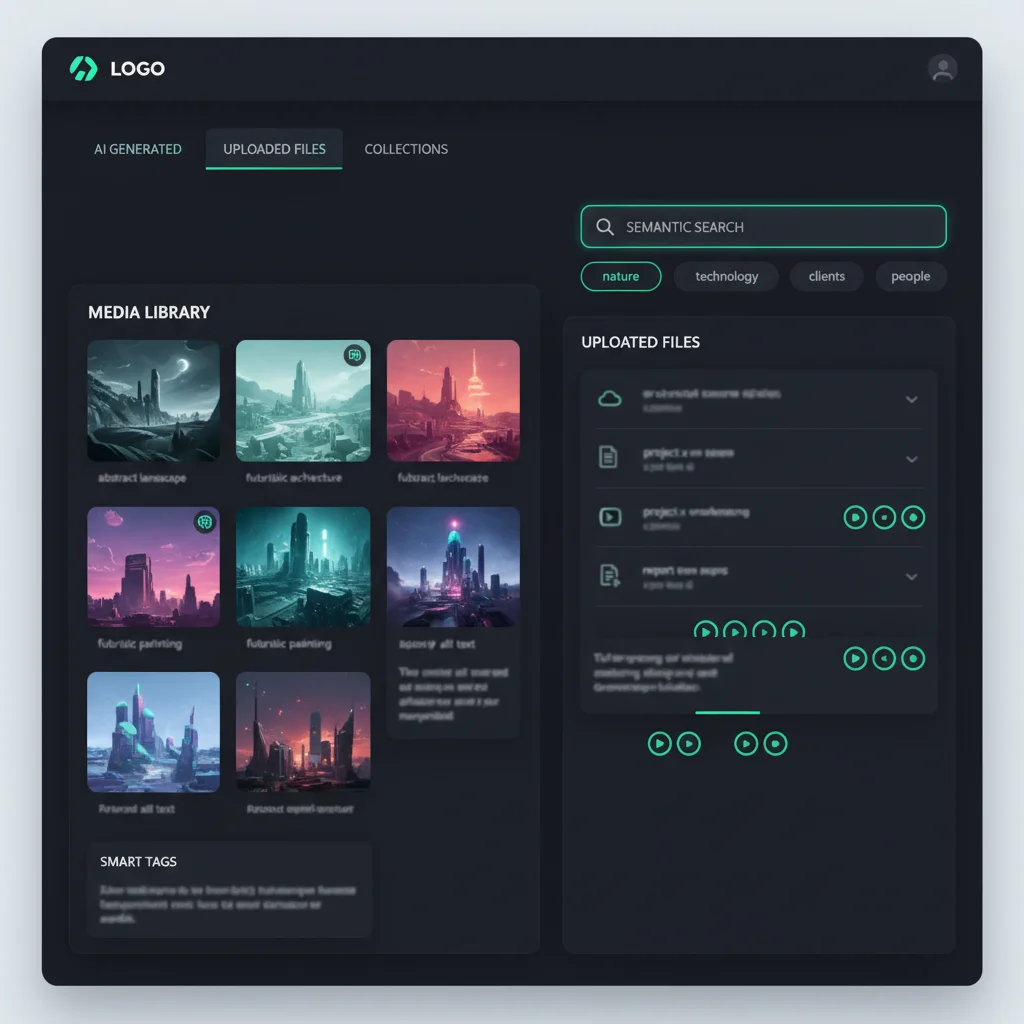 AI Assets - Visuelle Inhalte generieren und verwalten