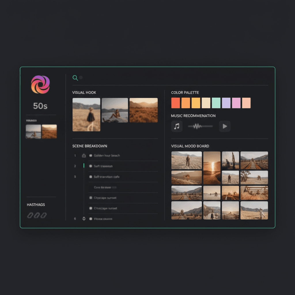 Instagram Reels脚本生成界面